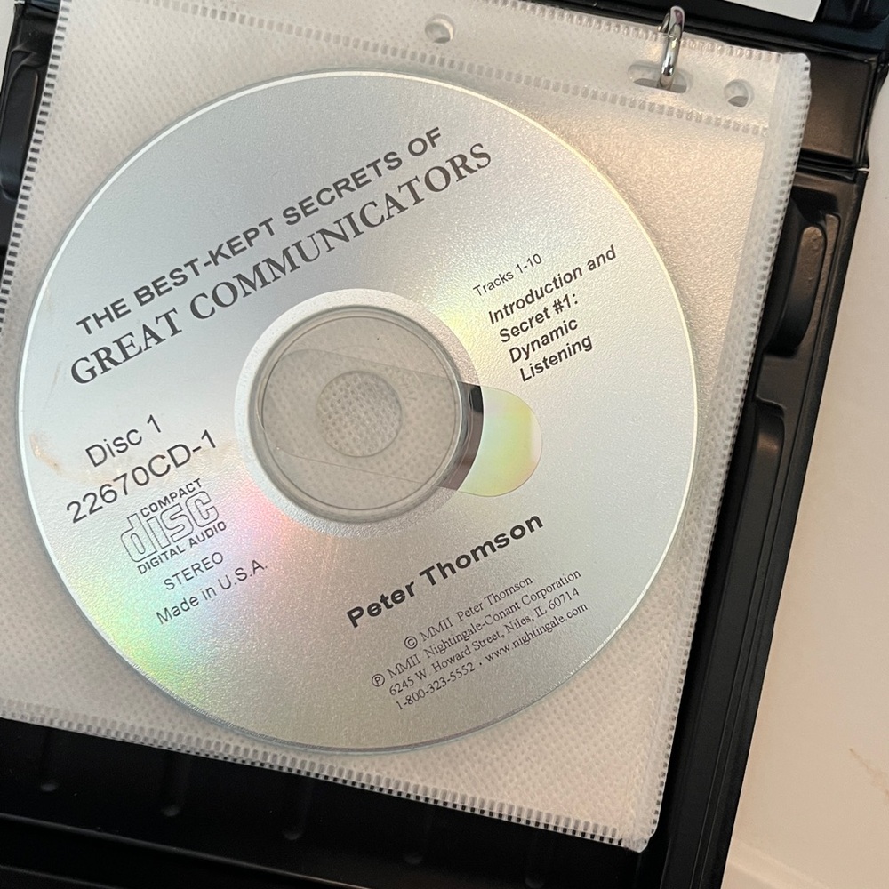 Peter Thomson Great Communicators System - Purple Audio Program - Picture 7 of 11